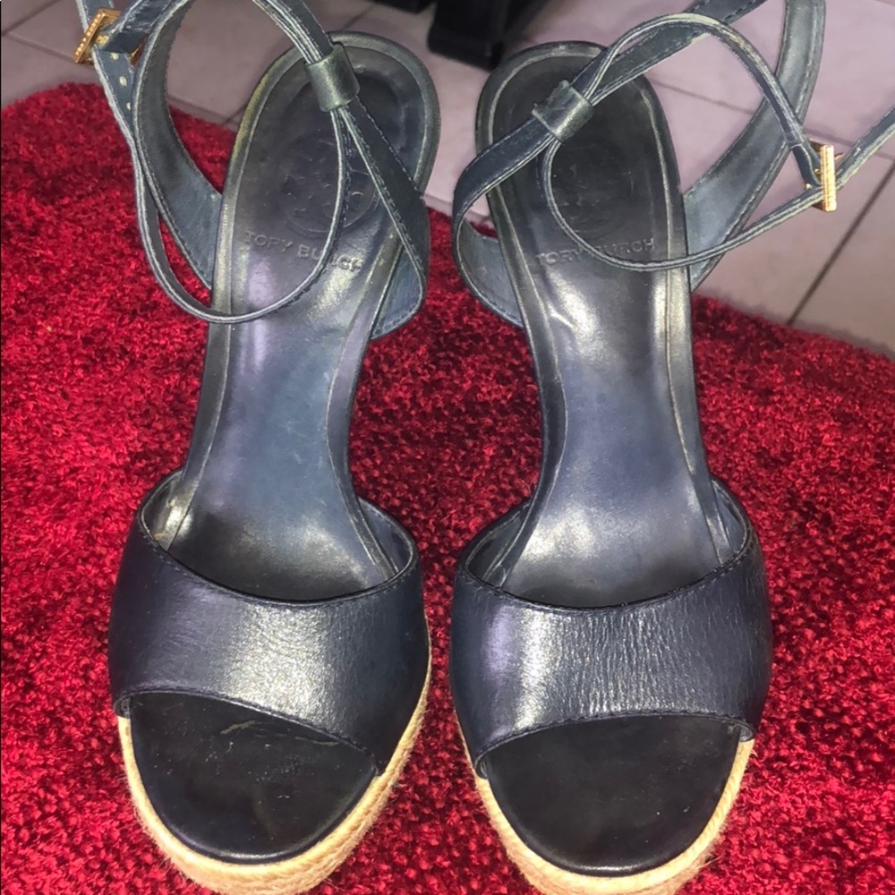 Tory Burch heel used condition size 7M navy color